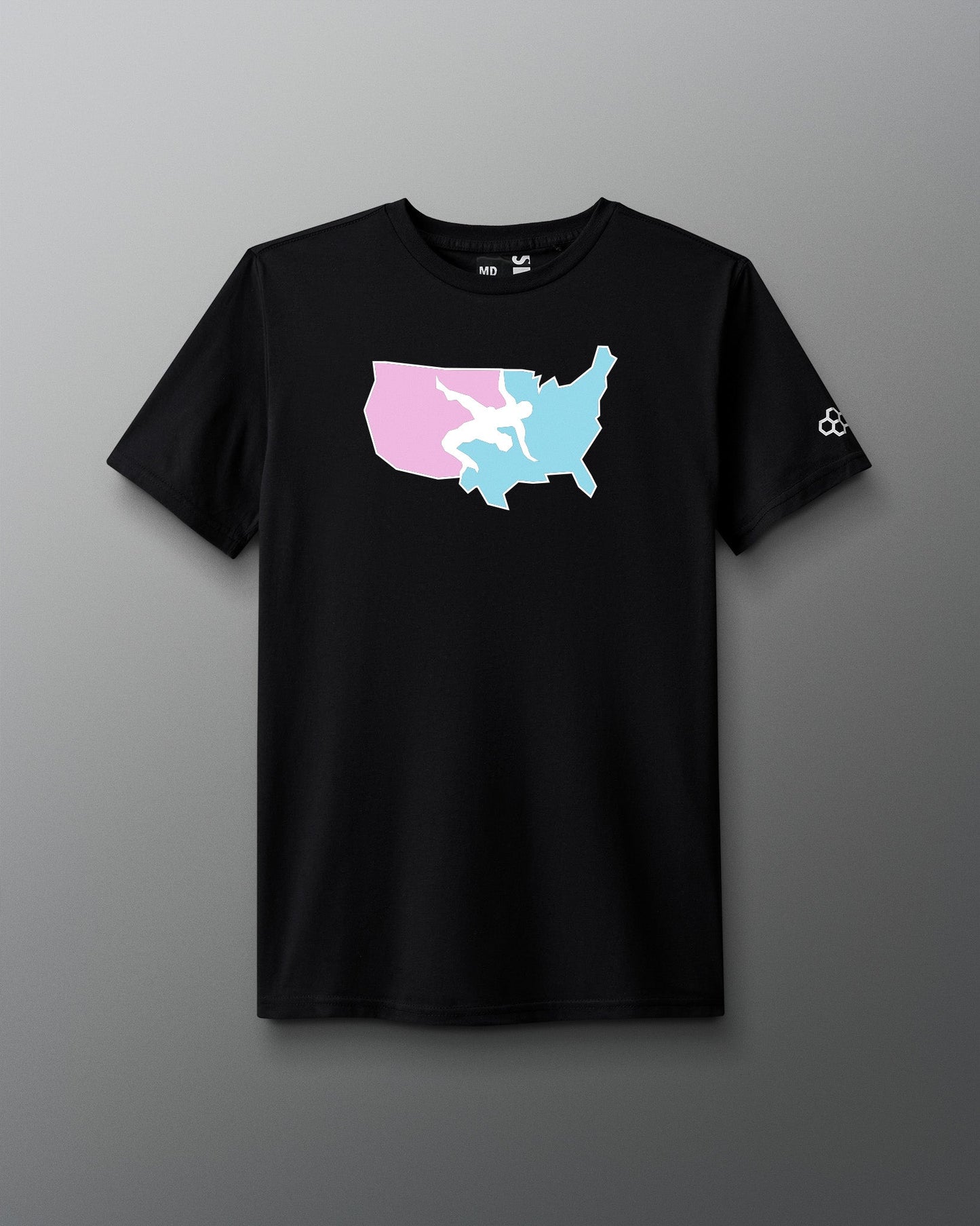 RUDIS USA Wrestling Logo Elite Super Soft T-Shirt