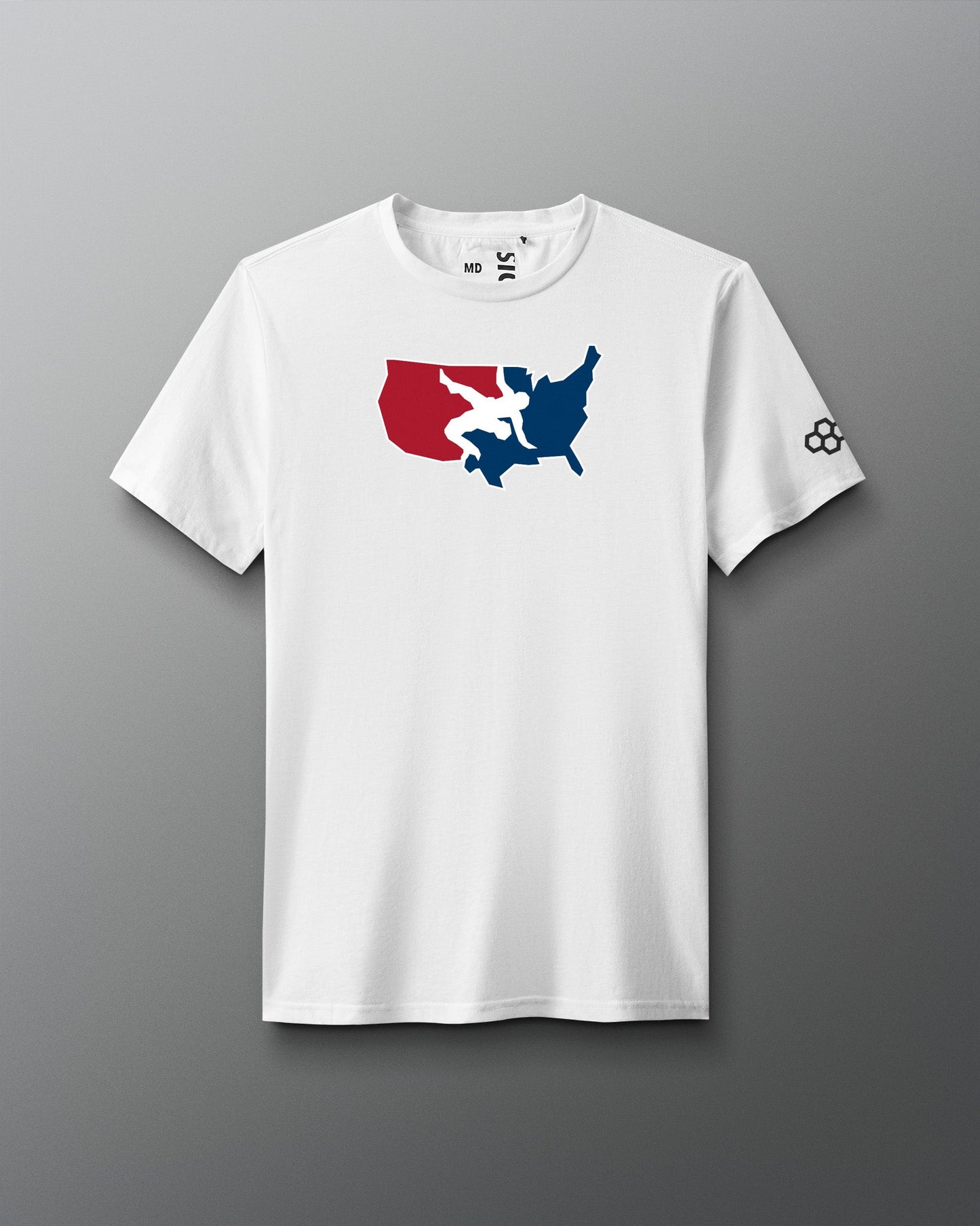 RUDIS USA Wrestling Logo Elite Super Soft T-Shirt
