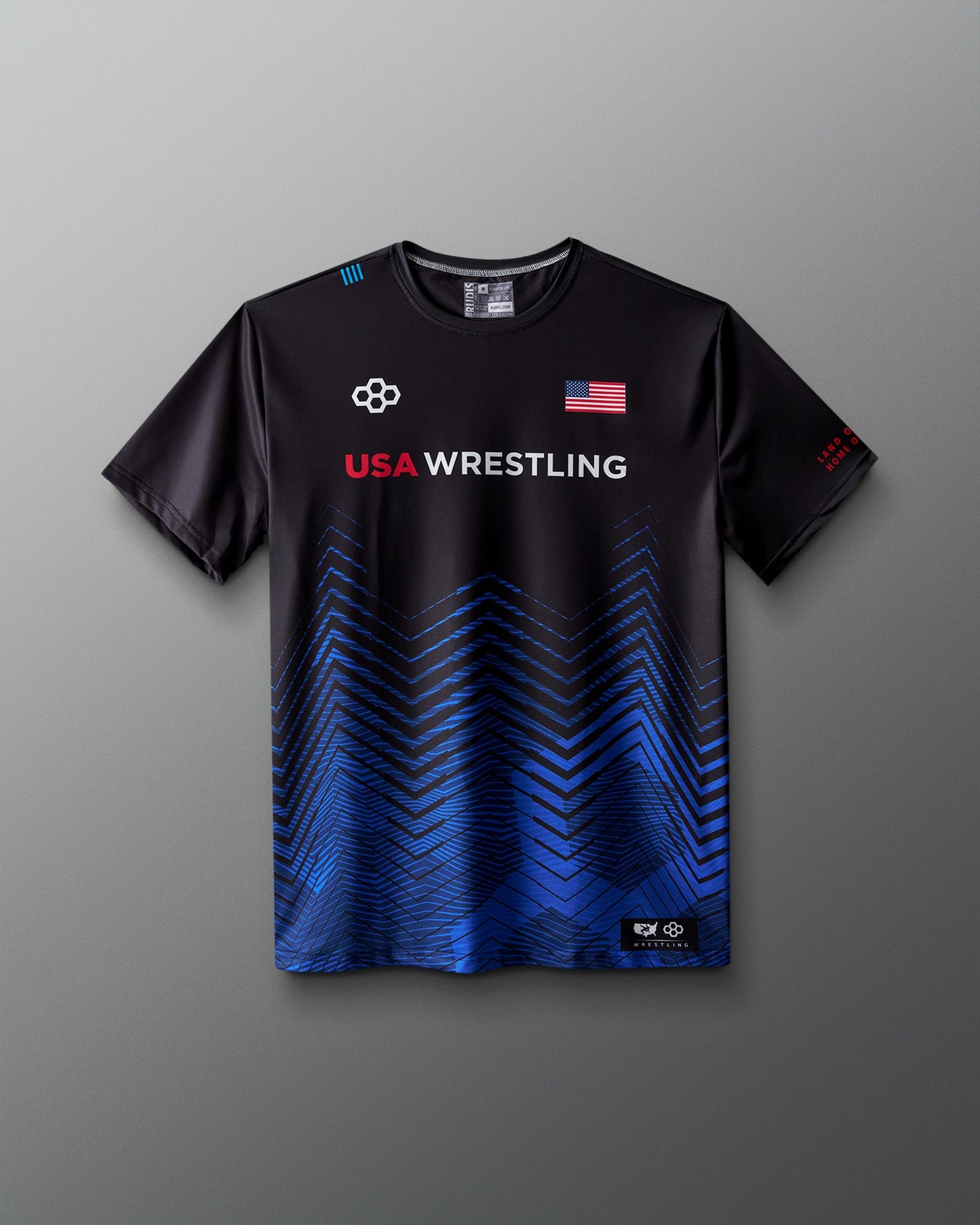 RUDIS USA Wrestling Icon Sublimated T-Shirt for Youth