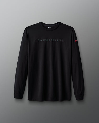 RUDIS USA Wrestling Sleek Hybrid Long Sleeve