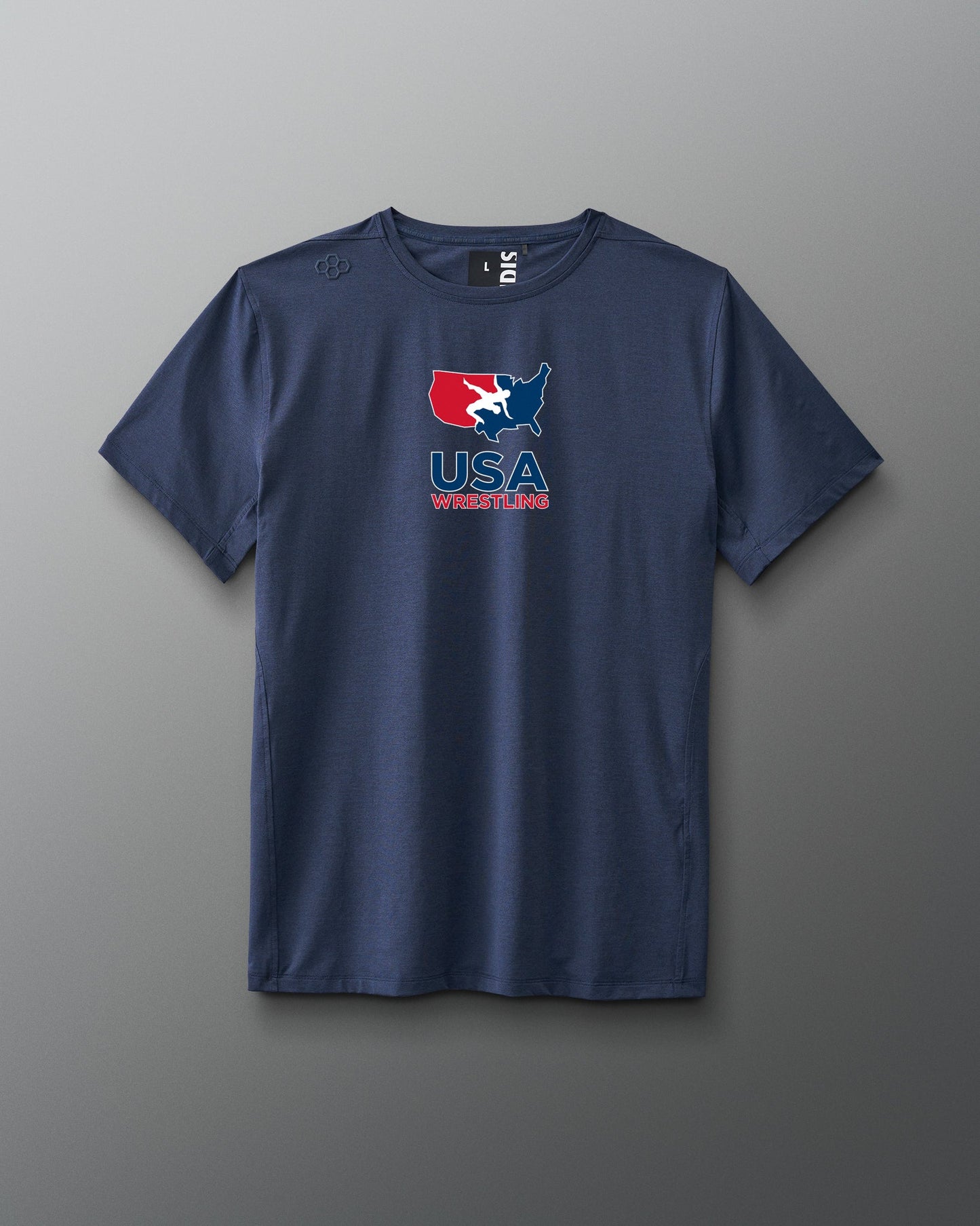 RUDIS USA Wrestling Legacy Performance Heather T-Shirt