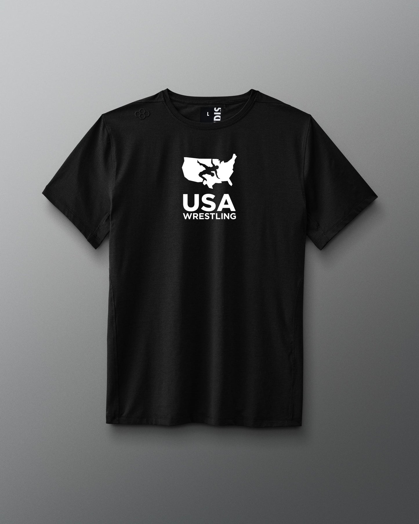 RUDIS USA Wrestling Legacy Performance Heather T-Shirt
