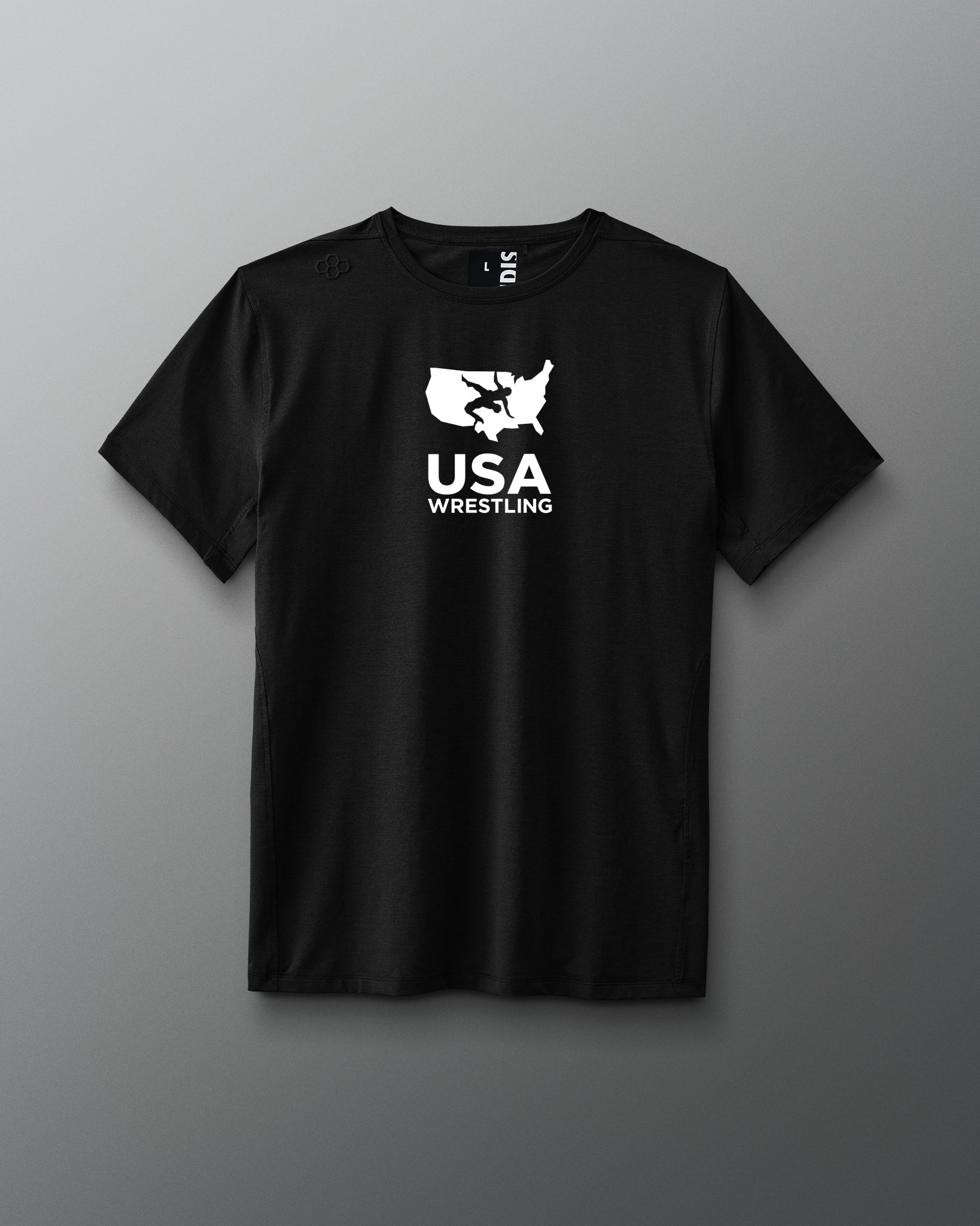 RUDIS USA Wrestling Legacy Performance Heather T-Shirt