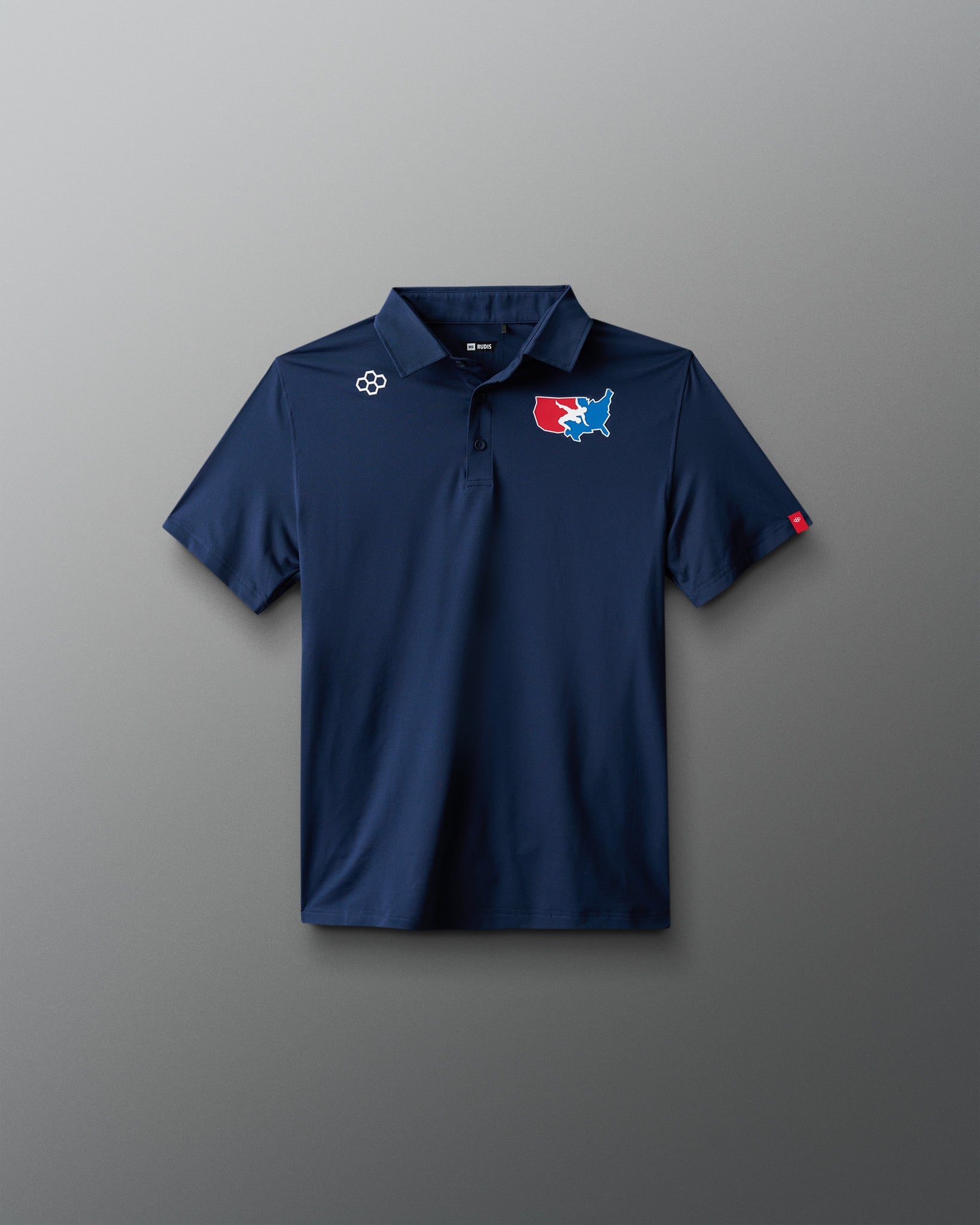 RUDIS USA Wrestling Youth Classic Performance Polo