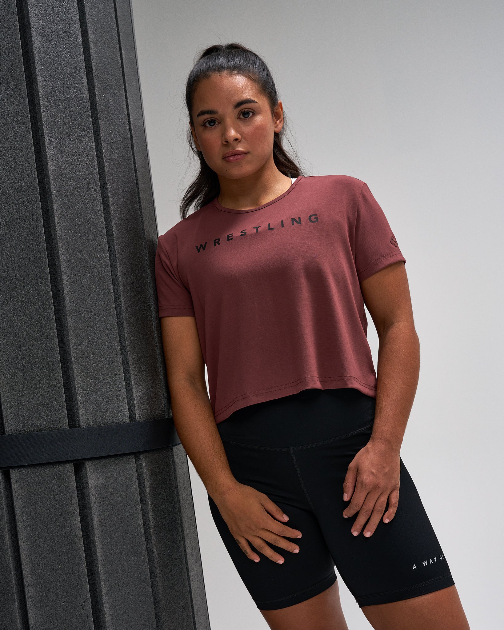 RUDIS Wrestling Women's Ultimate Crop T-Shirt