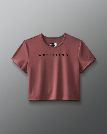 RUDIS Wrestling Women's Ultimate Crop T-Shirt