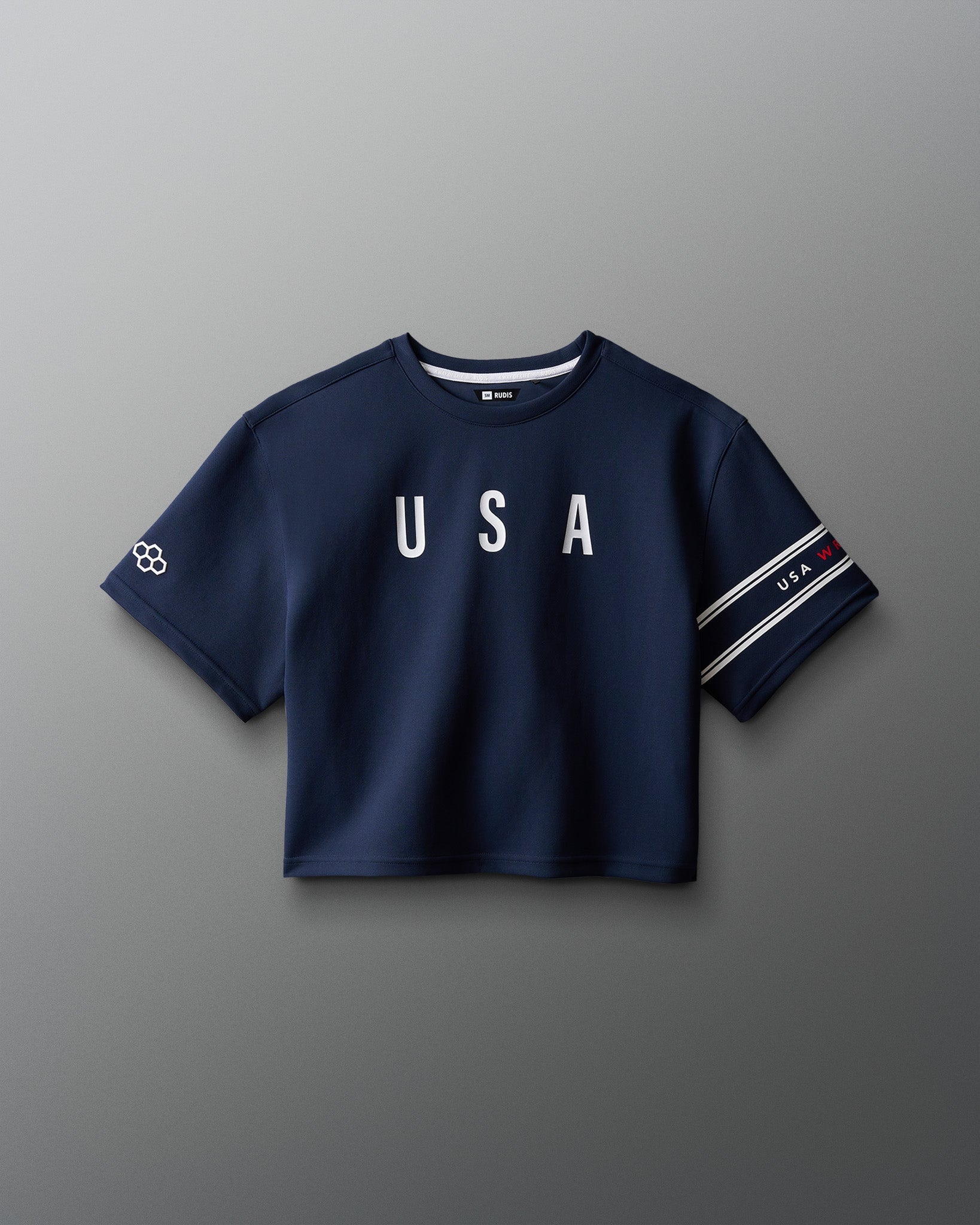 RUDIS USA Wrestling Chronicle Women's Elite Crop T-Shirt