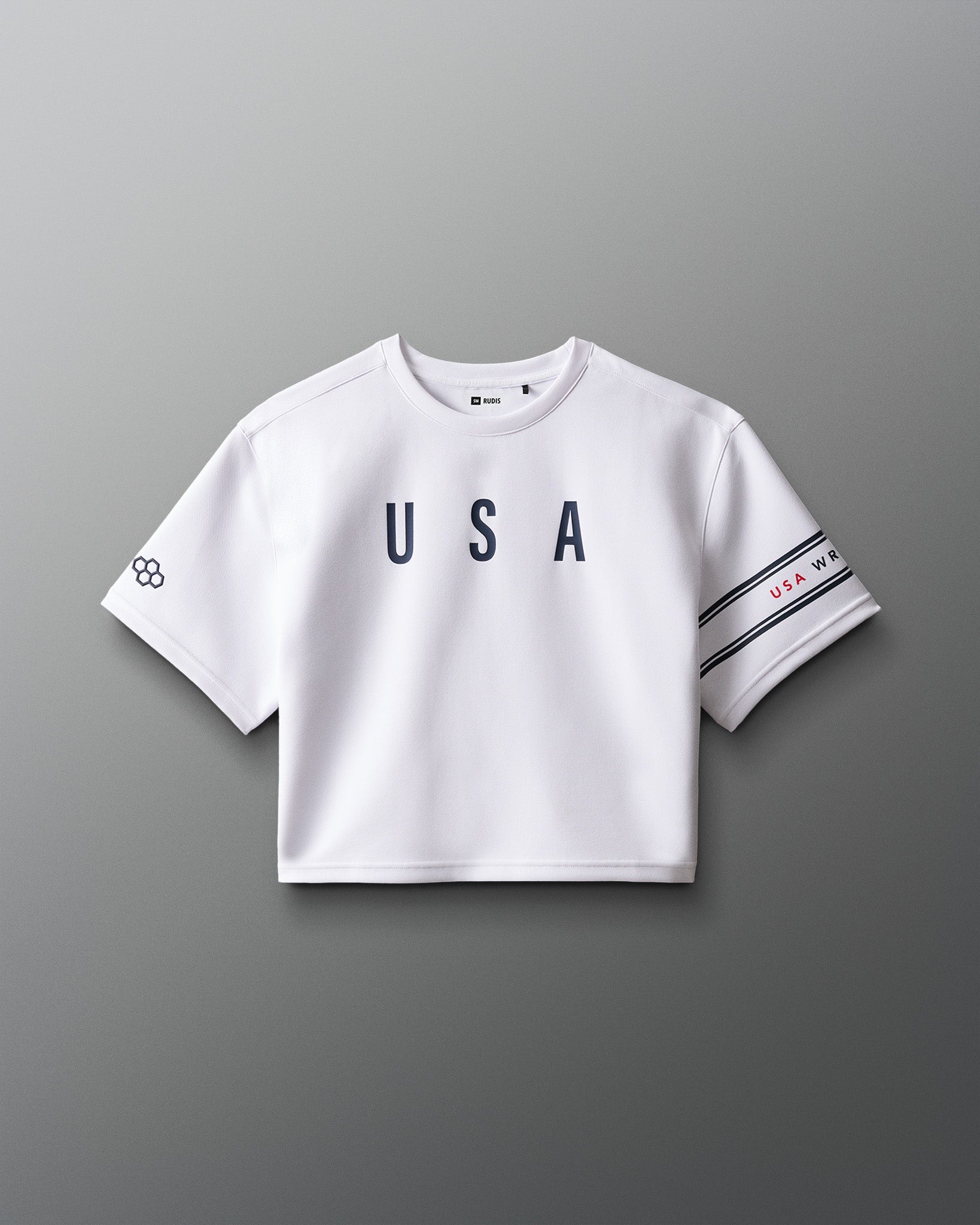 RUDIS USA Wrestling Chronicle Women's Elite Crop T-Shirt