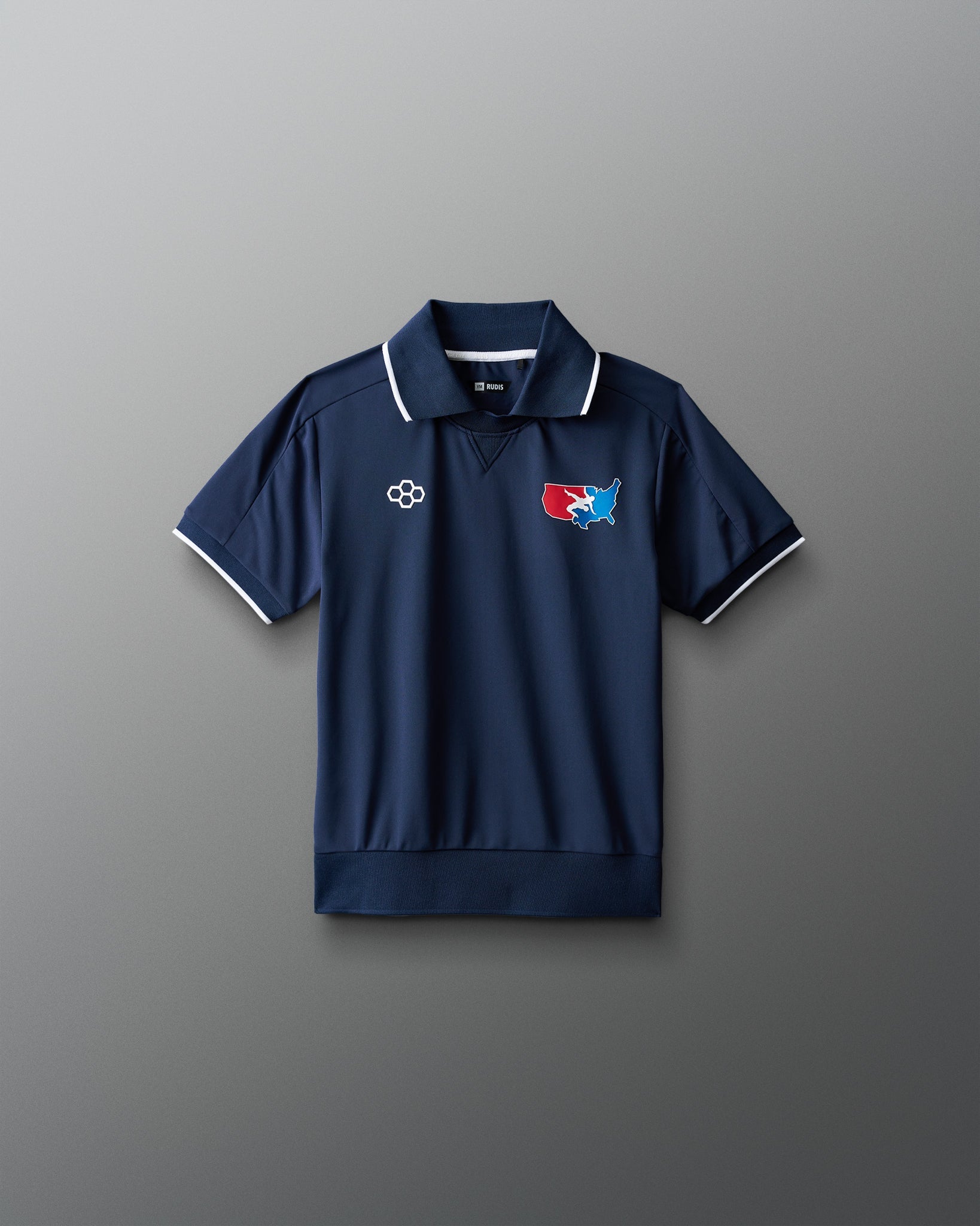 RUDIS USA Wrestling Chronicle Youth Elite Athletic Polo