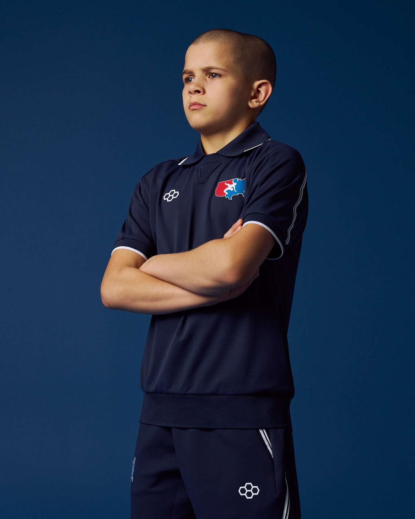 RUDIS USA Wrestling Chronicle Youth Elite Athletic Polo