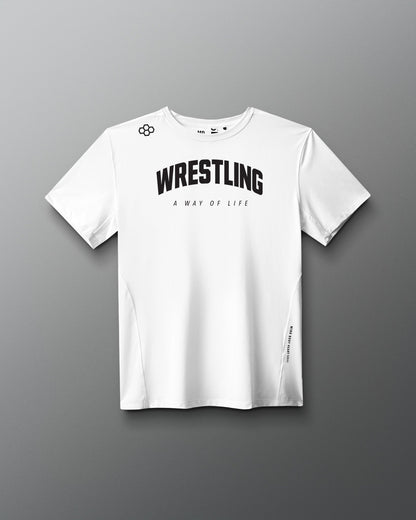 RUDIS Wrestling Motto Performance T-Shirt