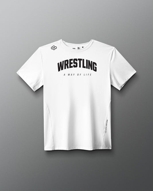 RUDIS Wrestling Motto Performance T-Shirt