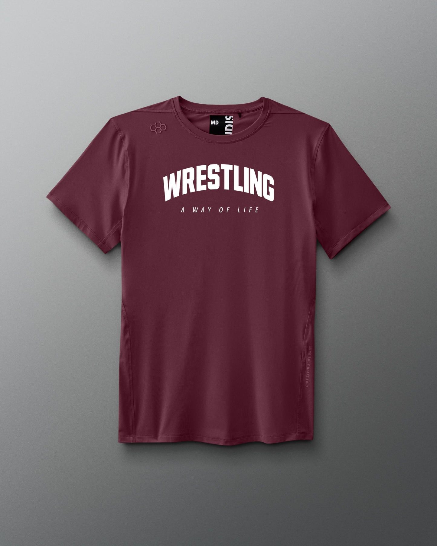 RUDIS Wrestling Motto Performance T-Shirt