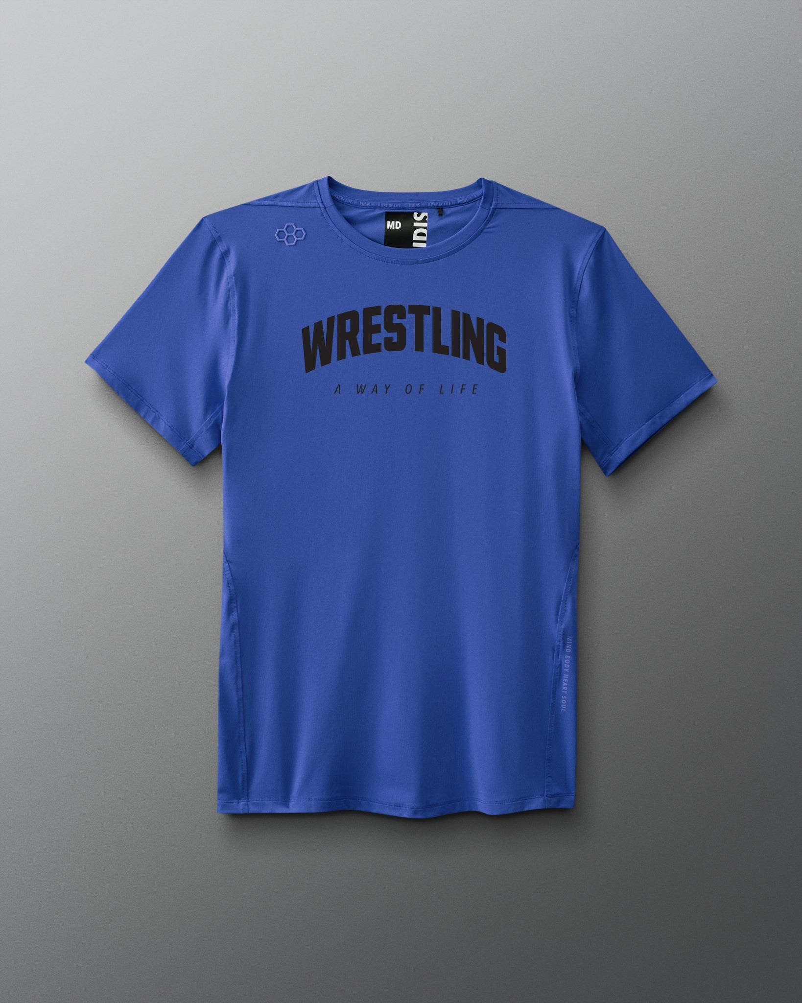 RUDIS Wrestling Motto Performance T-Shirt