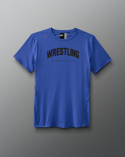 RUDIS Wrestling Motto Performance T-Shirt