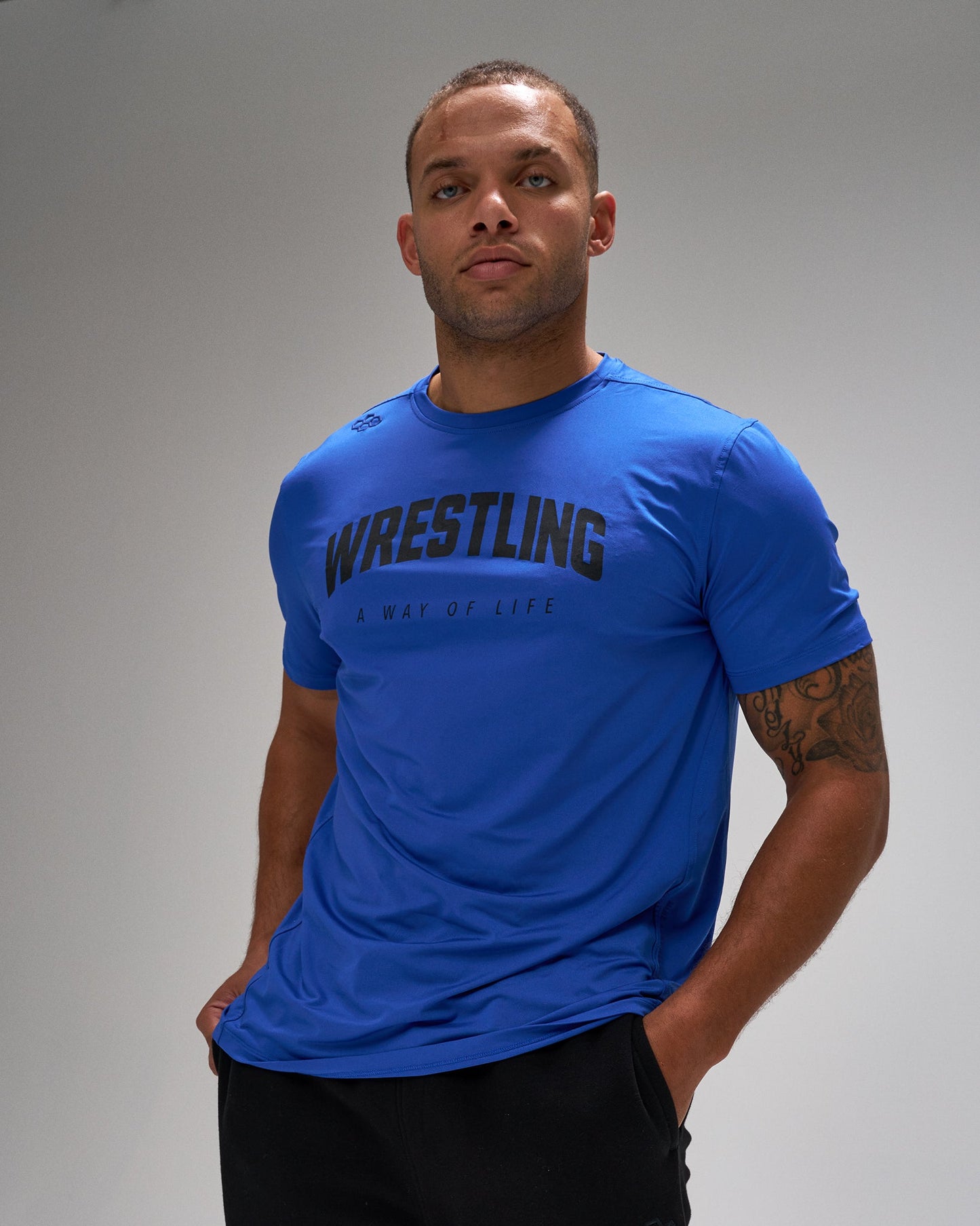 RUDIS Wrestling Motto Performance T-Shirt