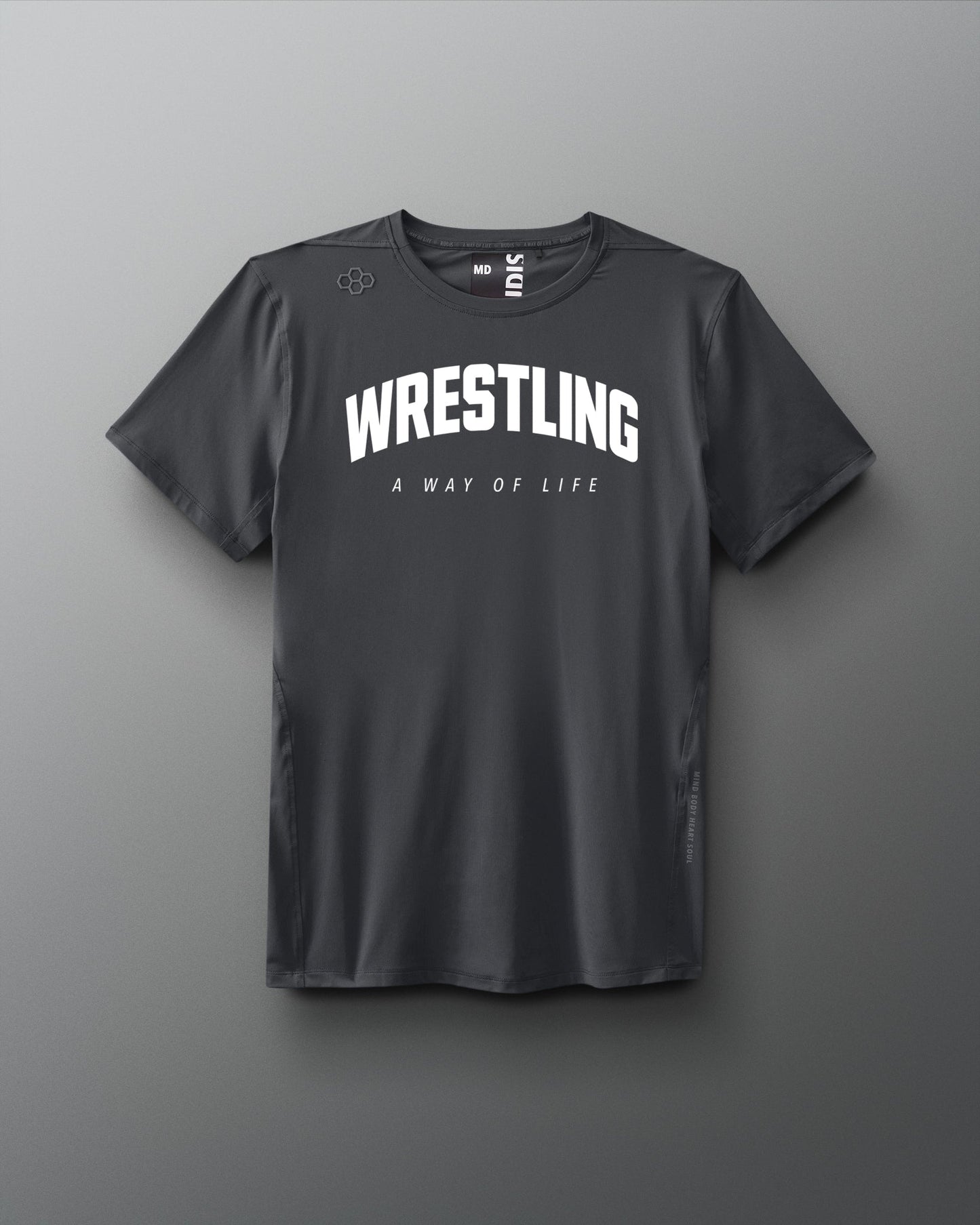 RUDIS Wrestling Motto Performance T-Shirt