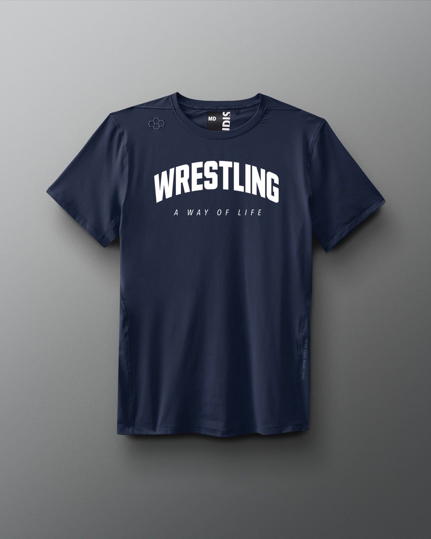RUDIS Wrestling Motto Performance T-Shirt