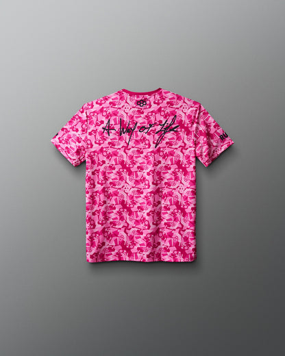 RUDIS Wrestling Wordmark Camo Youth Sublimated T-Shirt
