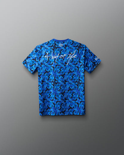 RUDIS Wrestling Wordmark Camo Youth Sublimated T-Shirt