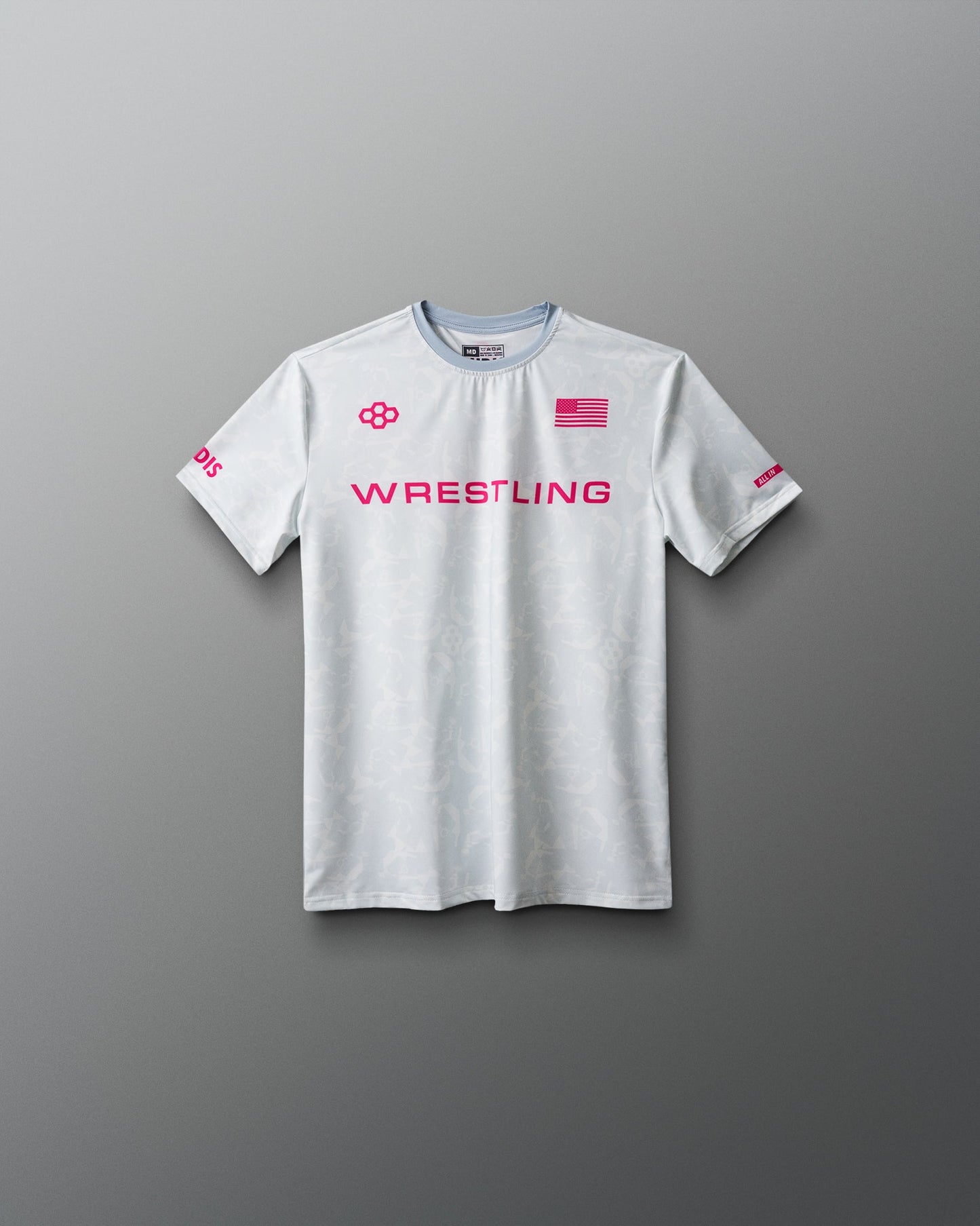 RUDIS Wrestling Wordmark Camo Youth Sublimated T-Shirt