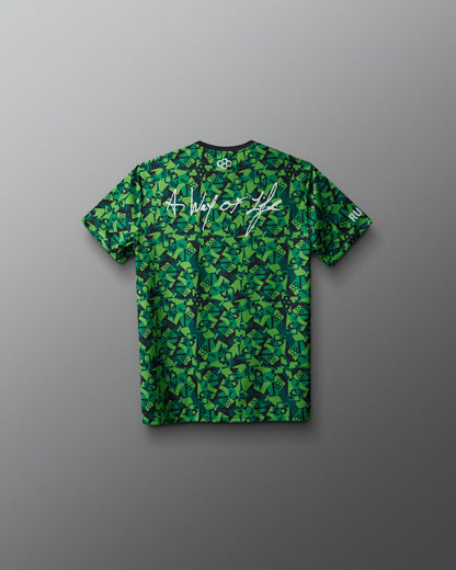 RUDIS Wrestling Wordmark Camo Youth Sublimated T-Shirt