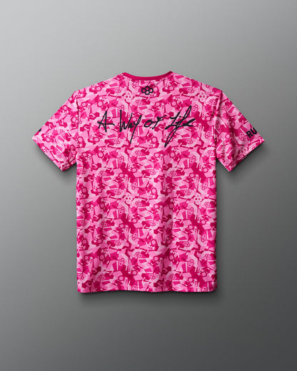 RUDIS Wrestling Wordmark Camo Sublimated T-Shirt