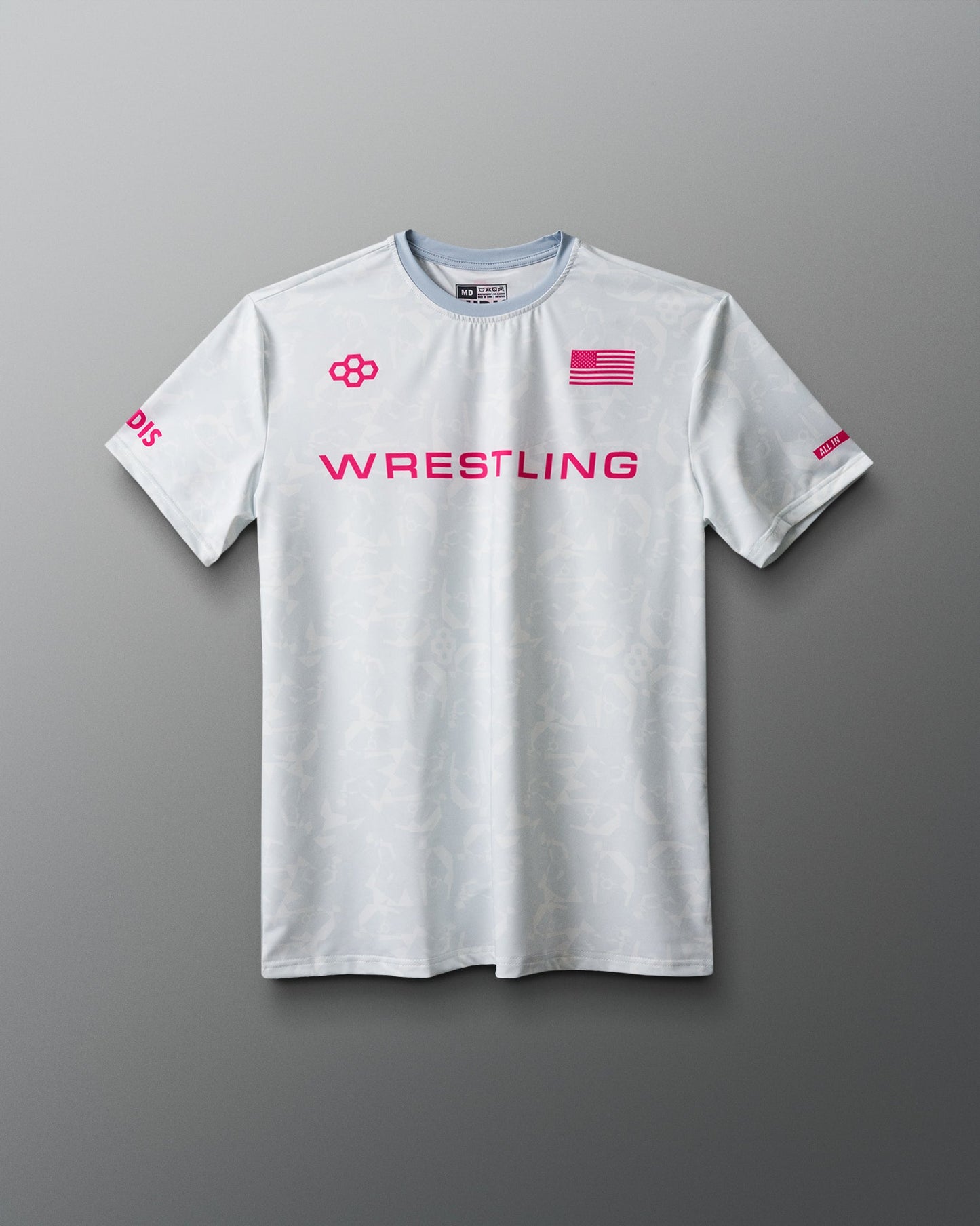 RUDIS Wrestling Wordmark Camo Sublimated T-Shirt