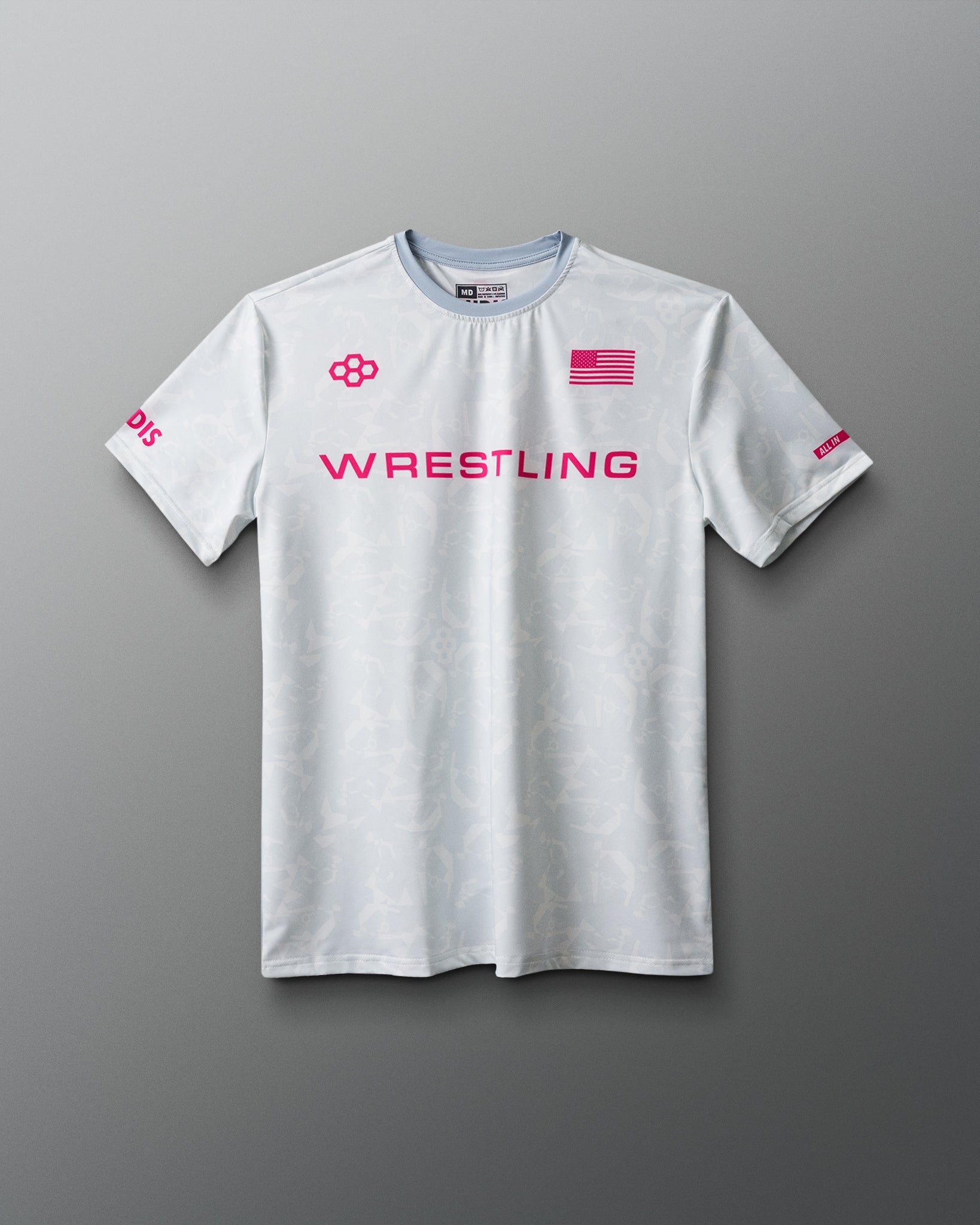 RUDIS Wrestling Wordmark Camo Sublimated T-Shirt