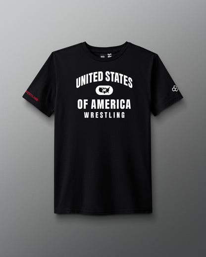 RUDIS USA Wrestling Super Soft T-Shirt for Men