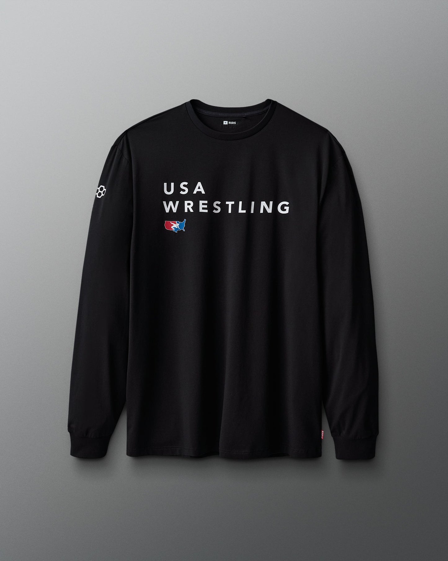 RUDIS USA Wrestling Stacked Hybrid Long Sleeve