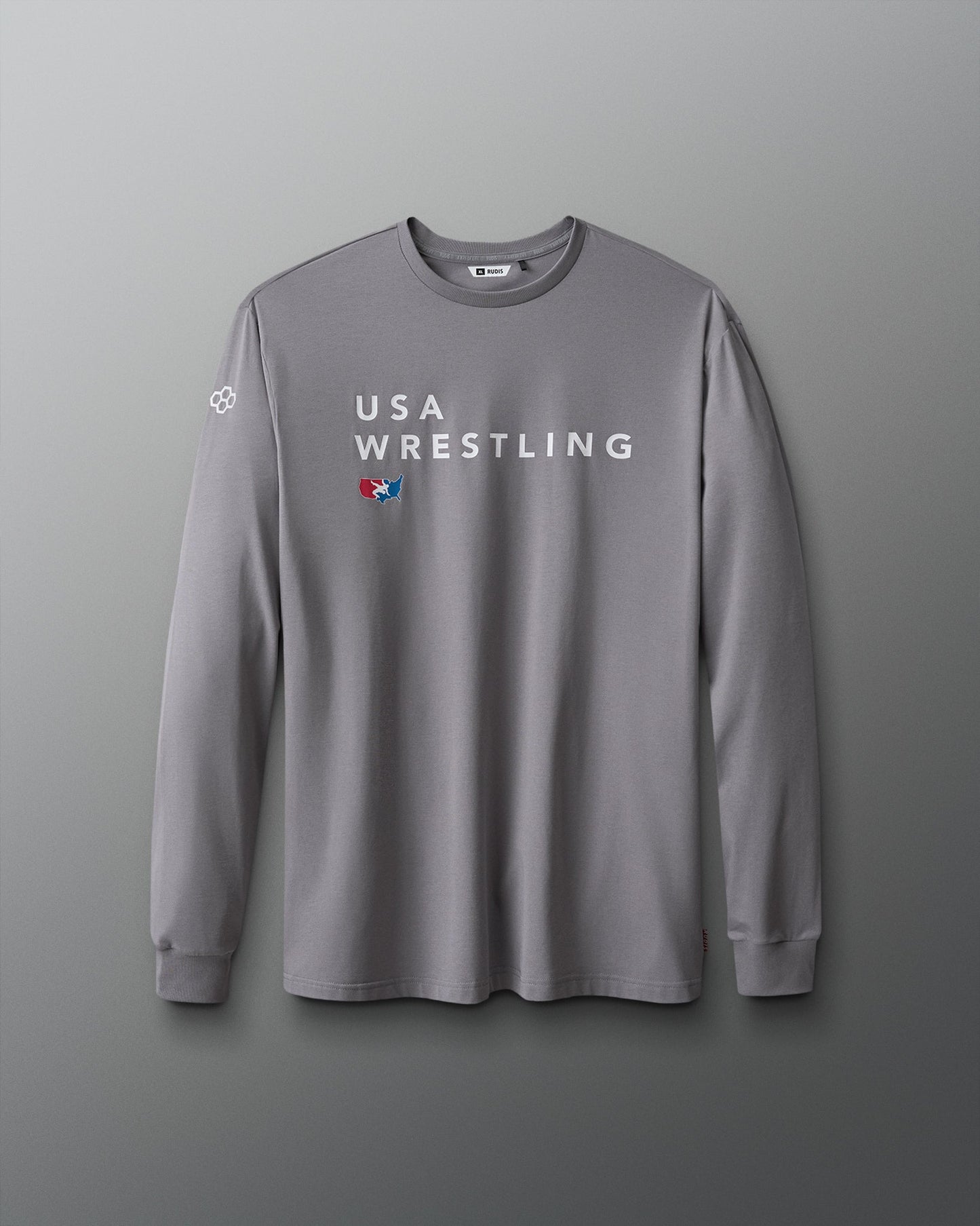 RUDIS USA Wrestling Stacked Hybrid Long Sleeve