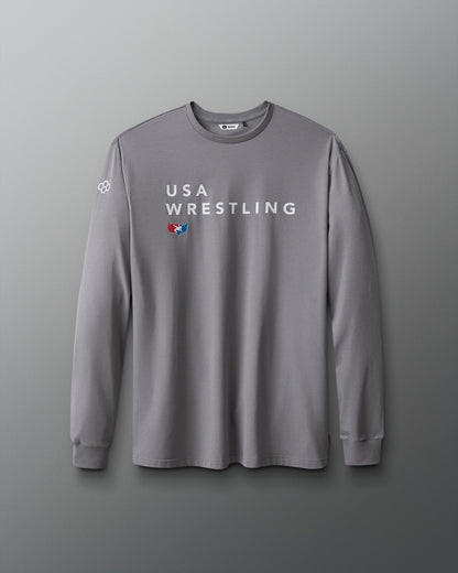 RUDIS USA Wrestling Stacked Hybrid Long Sleeve