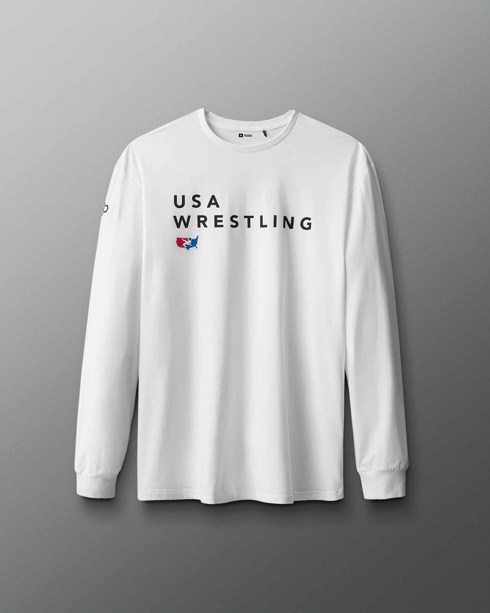 RUDIS USA Wrestling Stacked Hybrid Long Sleeve