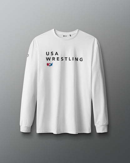 RUDIS USA Wrestling Stacked Hybrid Long Sleeve