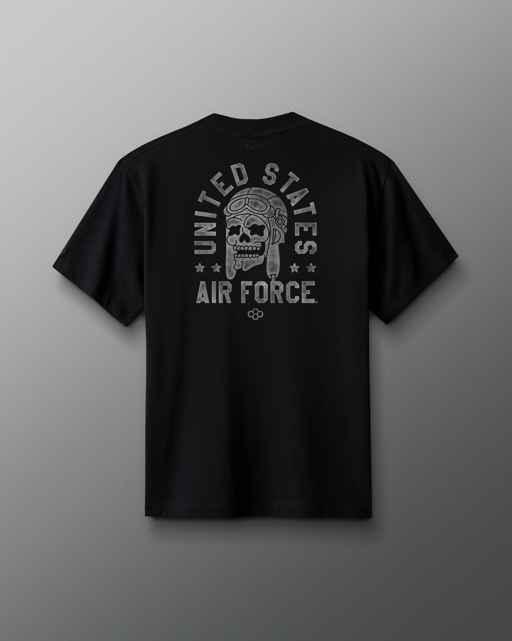 RUDIS USAF Skull Heavyweight T-Shirt