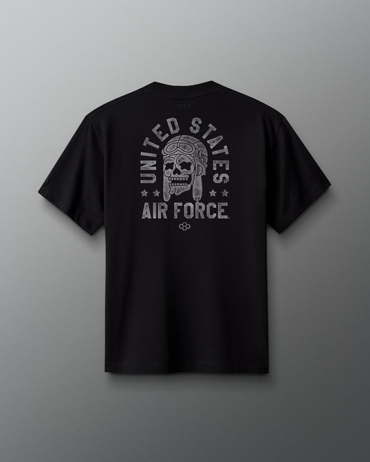 RUDIS USAF Skull Heavyweight T-Shirt