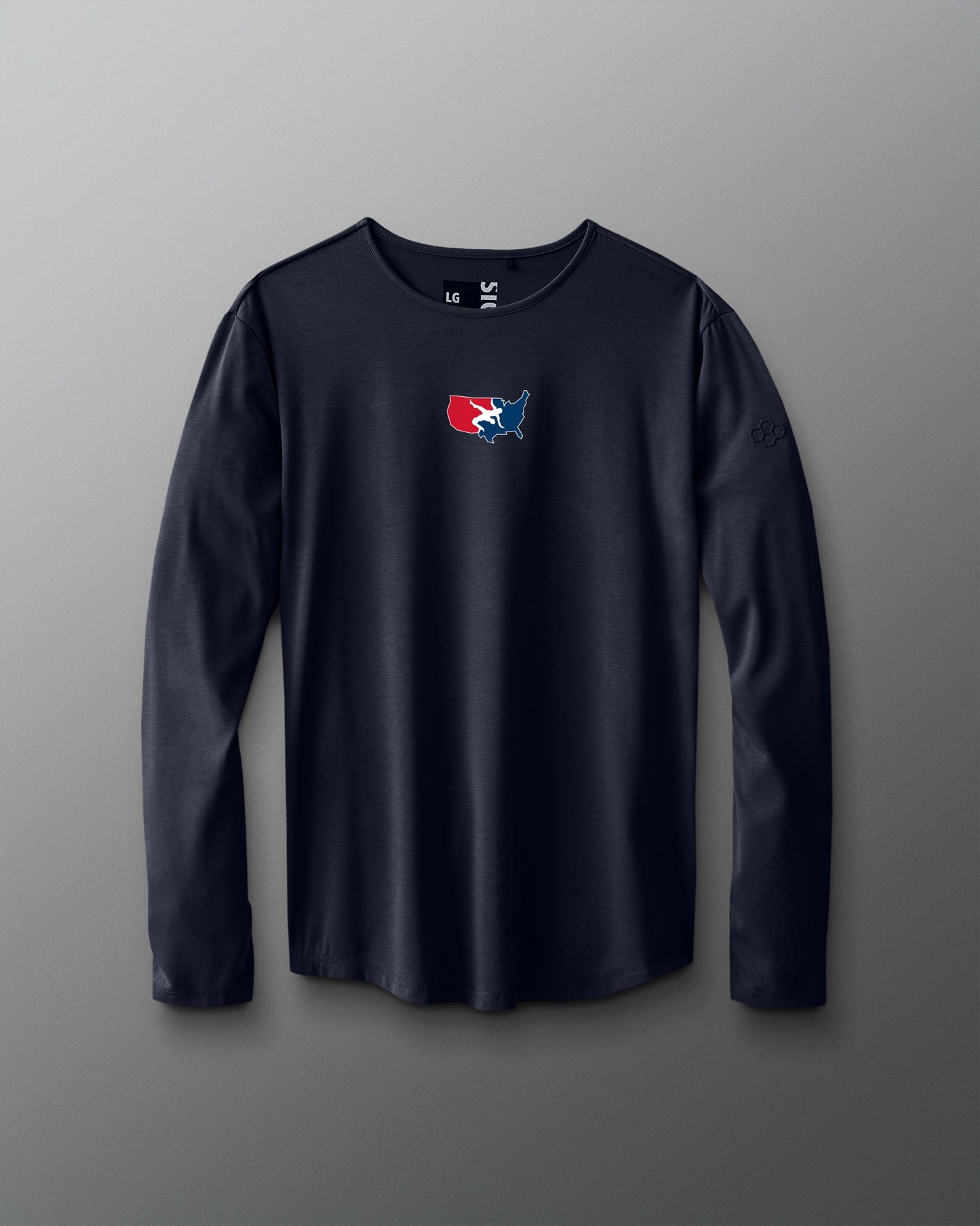 RUDIS USA Wrestling Logo Ultimate Long Sleeve