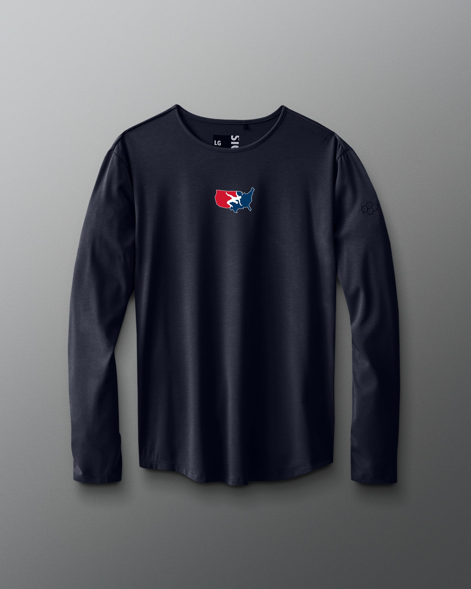 RUDIS USA Wrestling Logo Ultimate Long Sleeve