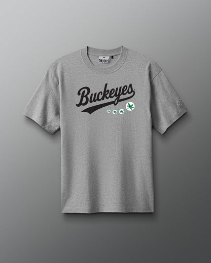 RUDIS Buckeyes Script Heavyweight T-Shirt