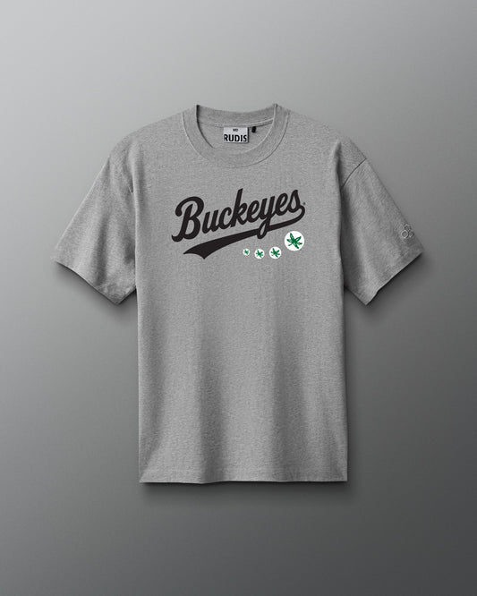 RUDIS Buckeyes Script Heavyweight T-Shirt