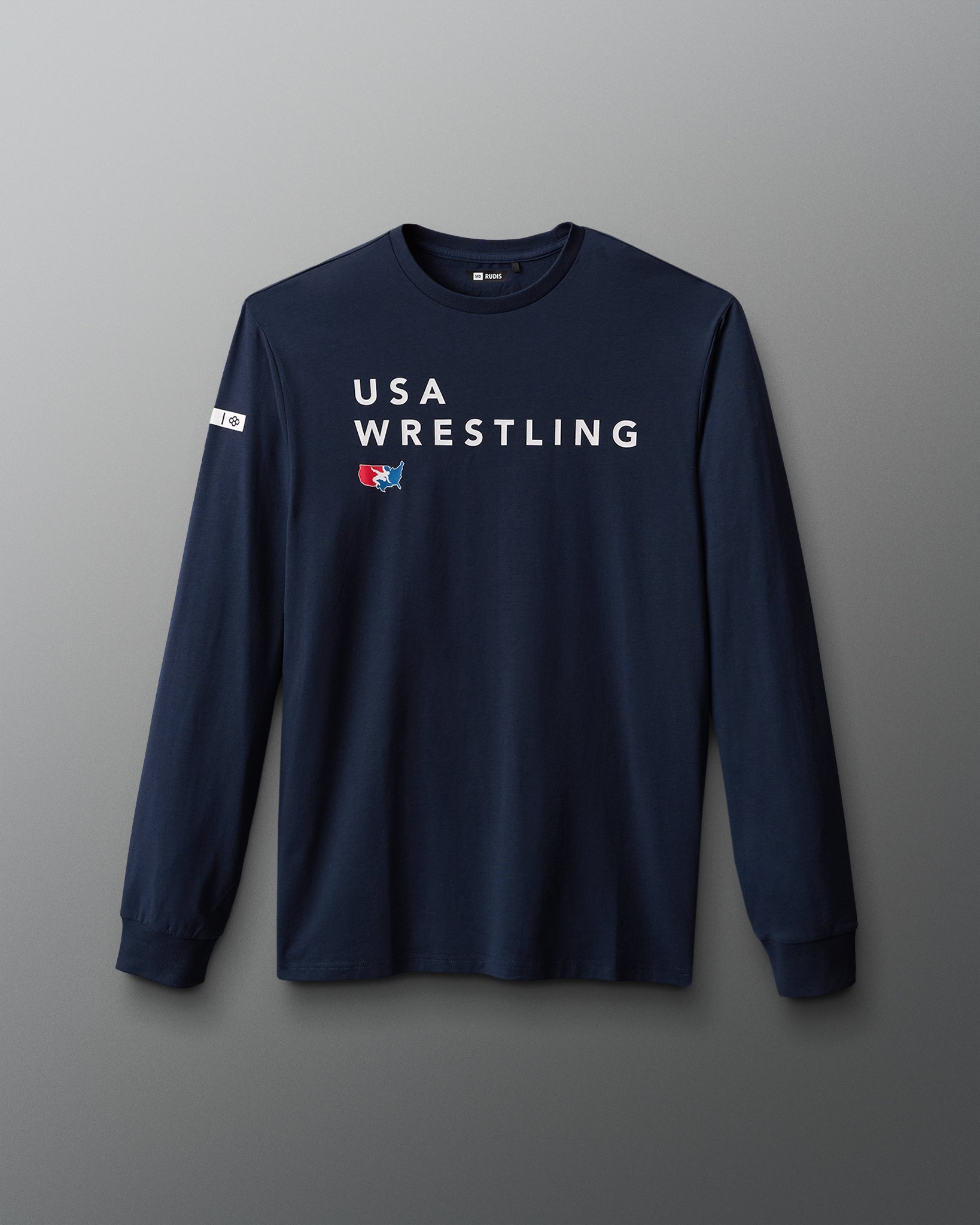 RUDIS USA Wrestling Hybrid Long Sleeve - Official USA Wrestling Apparel