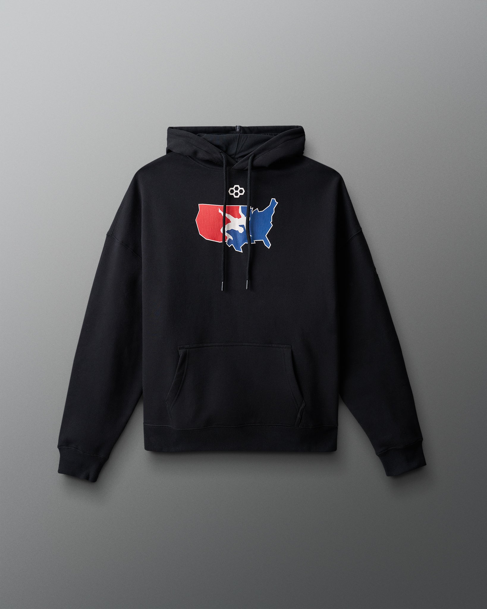 RUDIS USA Wrestling Comfort Fleece Relaxed Fit Hoodie