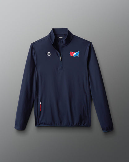 RUDIS USA Wrestling Map Logo Victory 1/4 Zip Jacket