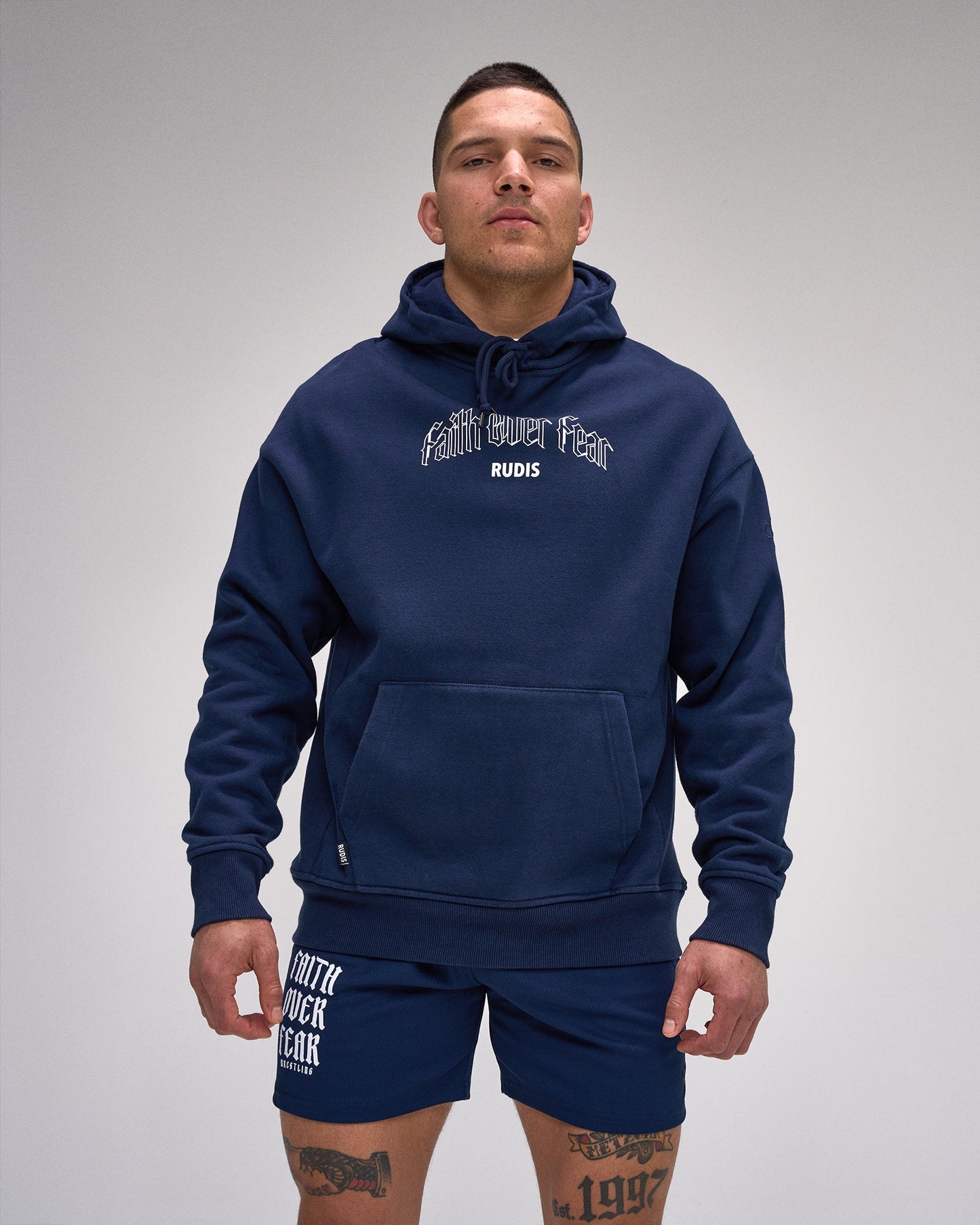 RUDIS Grapple Fear Titan Heavyweight Hoodie