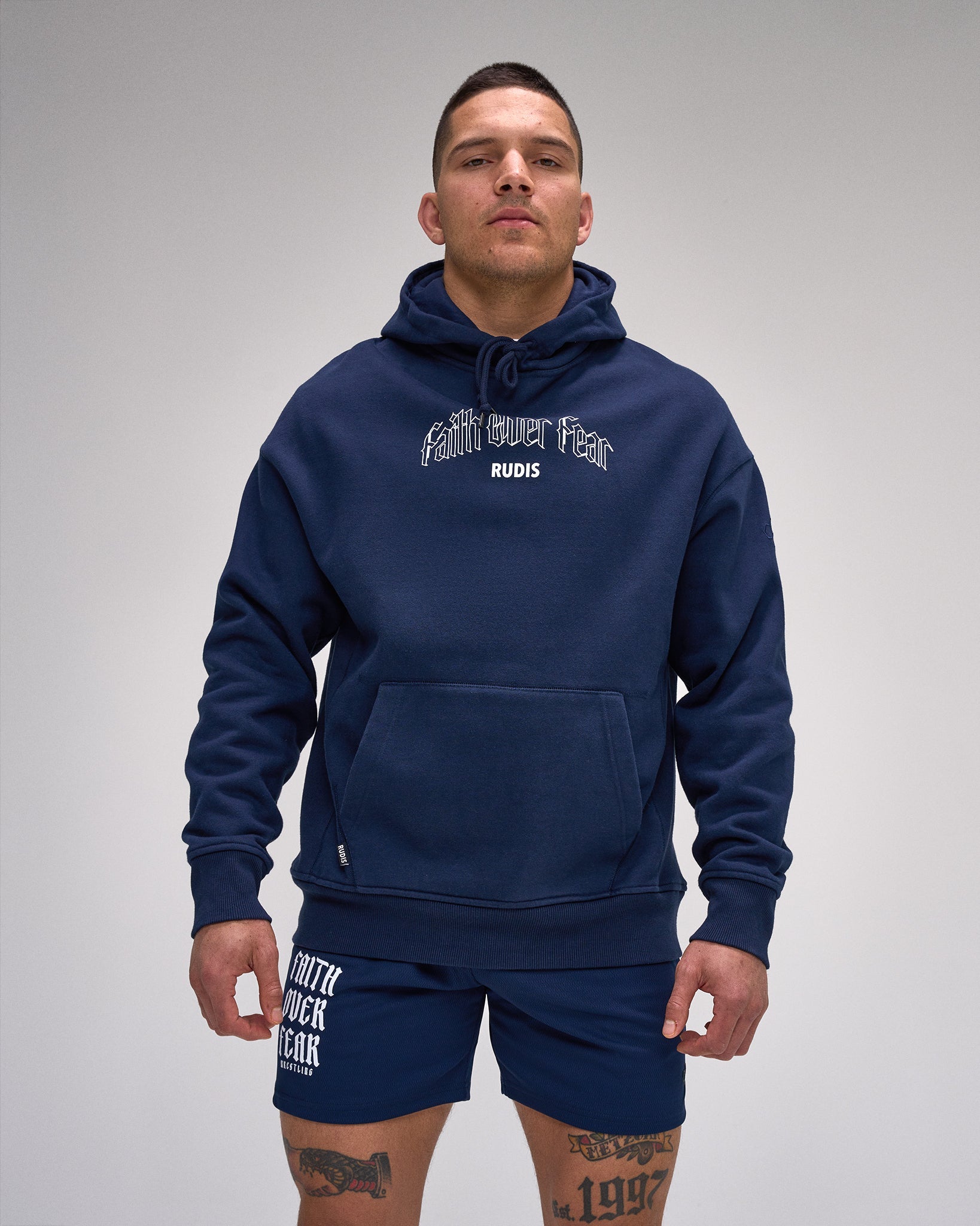 RUDIS Grapple Fear Titan Heavyweight Hoodie