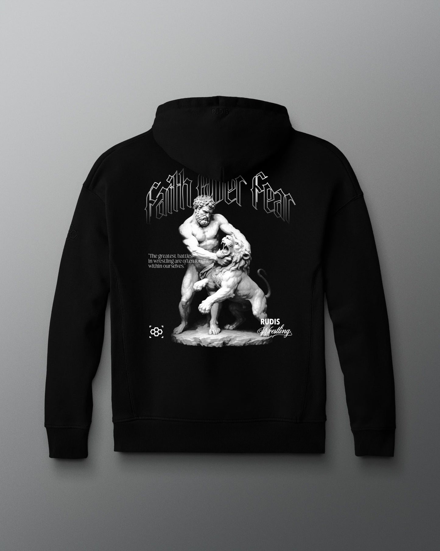 RUDIS Grapple Fear Titan Heavyweight Hoodie