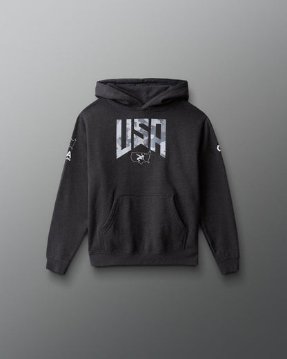 RUDIS USA Wrestling Camo Youth Tradition Hoodie