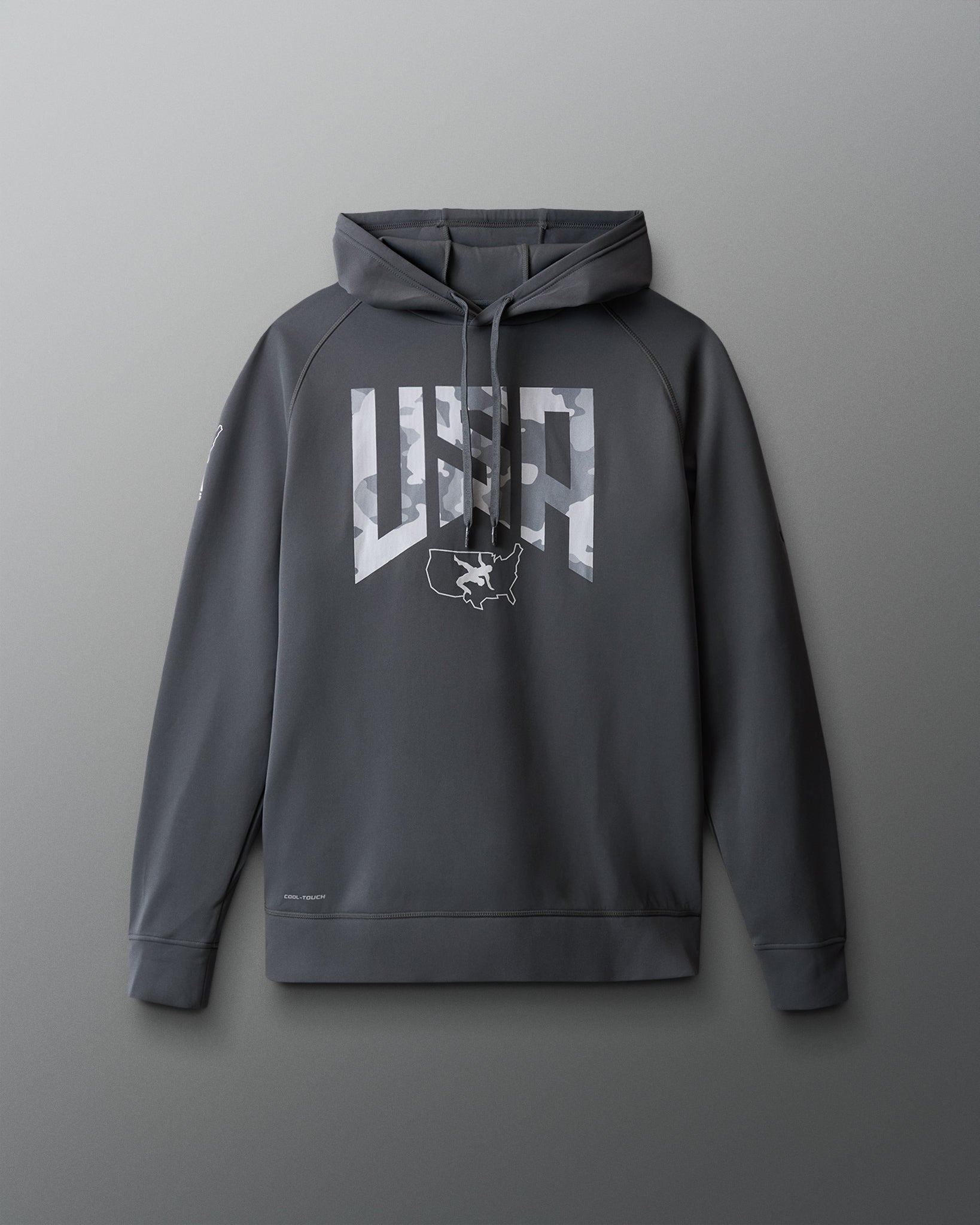 RUDIS USA Wrestling Camo Cool-Feel Hoodie