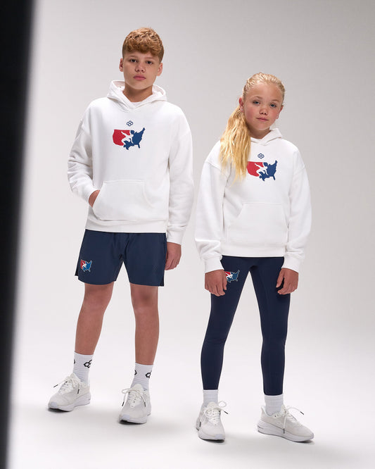 RUDIS USA Wrestling Youth Comfort Fleece Relaxed Fit Hoodie
